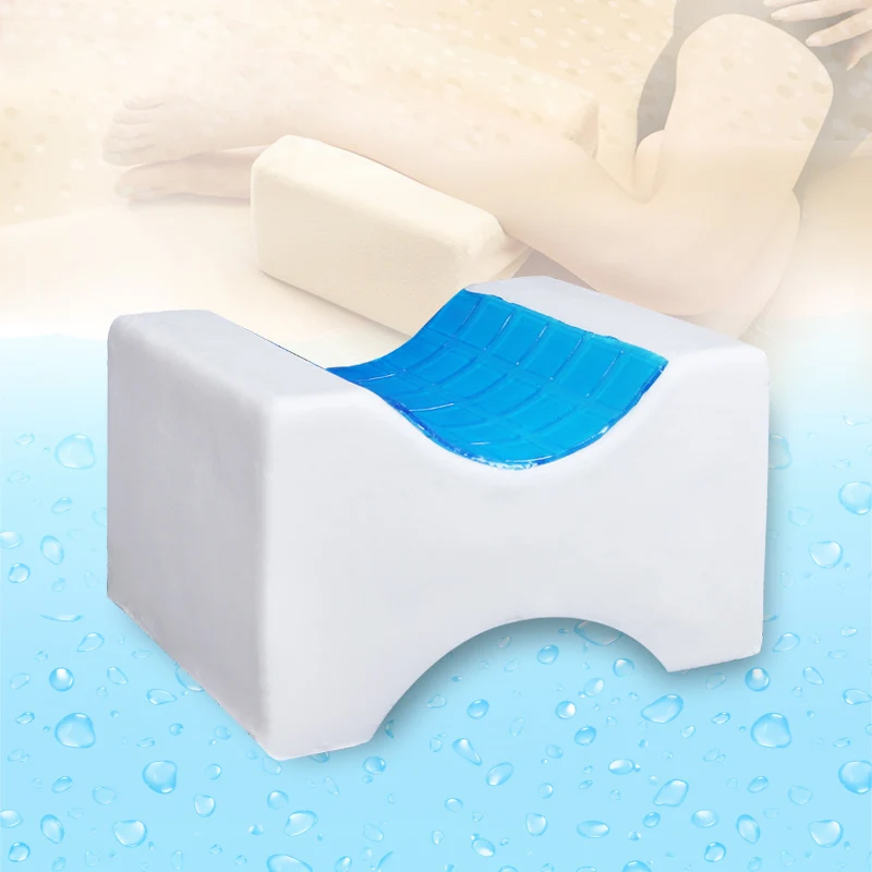 Ergonomisk trykaflastende gel-benpude